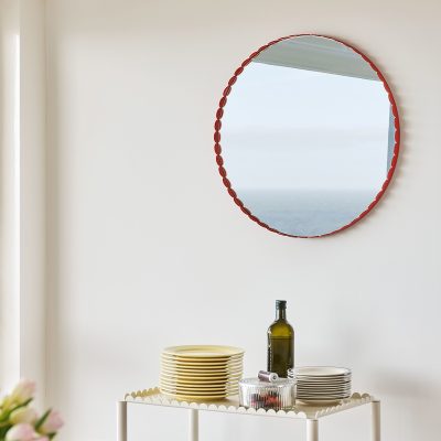 ARCS Mirror Round, Red
