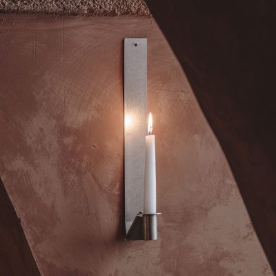 ORNAMENT Candle Holder Steel, Long