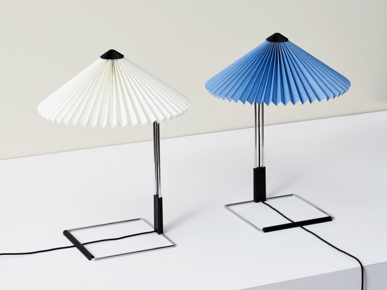 MATIN Table Lamp S, Mirror Base / White