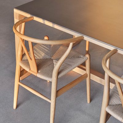 CH24 WISHBONE Chair, Oak White Oil - Natural