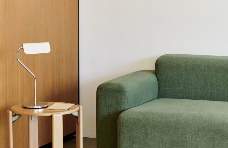 APEX Table Lamp, Luis Pink