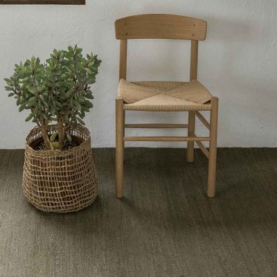 VEGETAL Rug, Greenish Grey