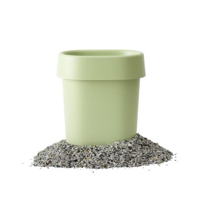 REDUCE Paper Bin, Dark Red