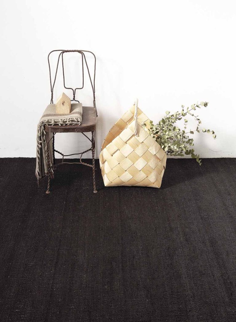VEGETAL Rug, Black
