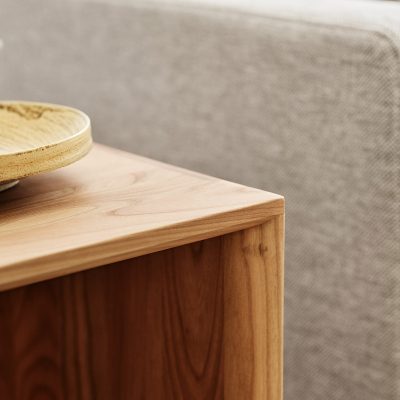 TABURET, Oiled Cherry