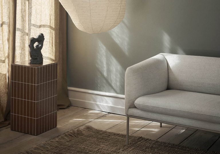 PILLAR Side Table, Brown