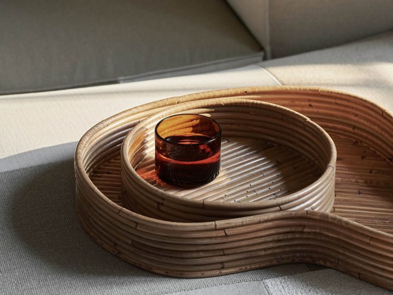 OLI Water Glass Low, Amber