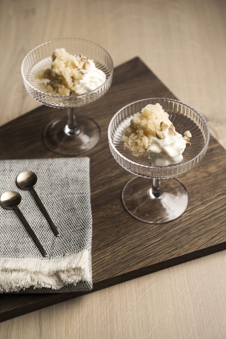 RIPPLE Champagne Glass set of 2, Clear
