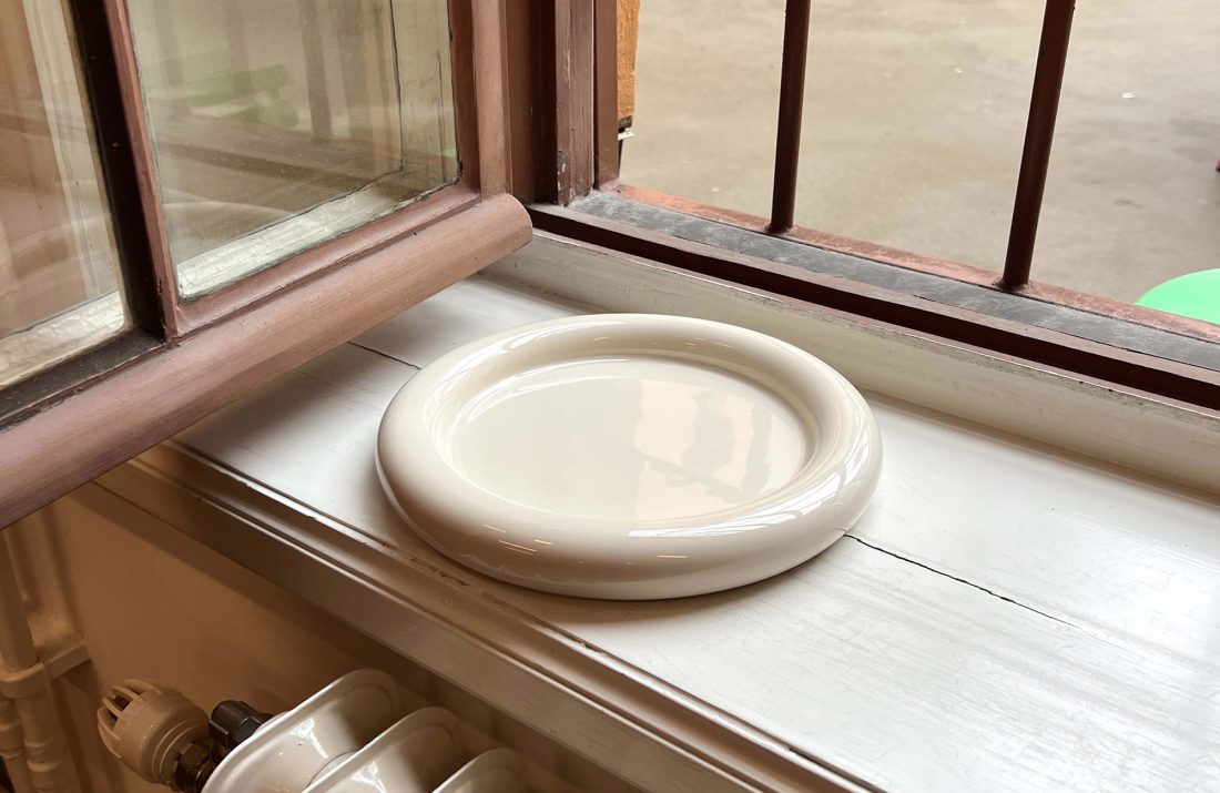 CHUNKY Plate, Cream