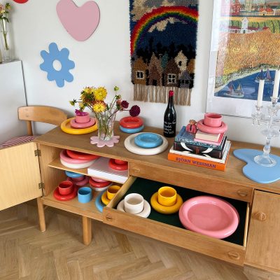 CHUNKY Plate, Pink