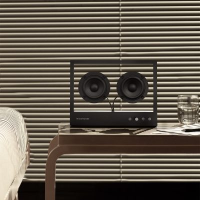 TRANSPARENT Speaker Small, Black