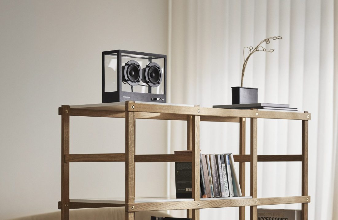TRANSPARENT Speaker Small, Black