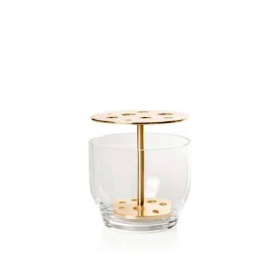 IKEBANA Vase Small, Brass