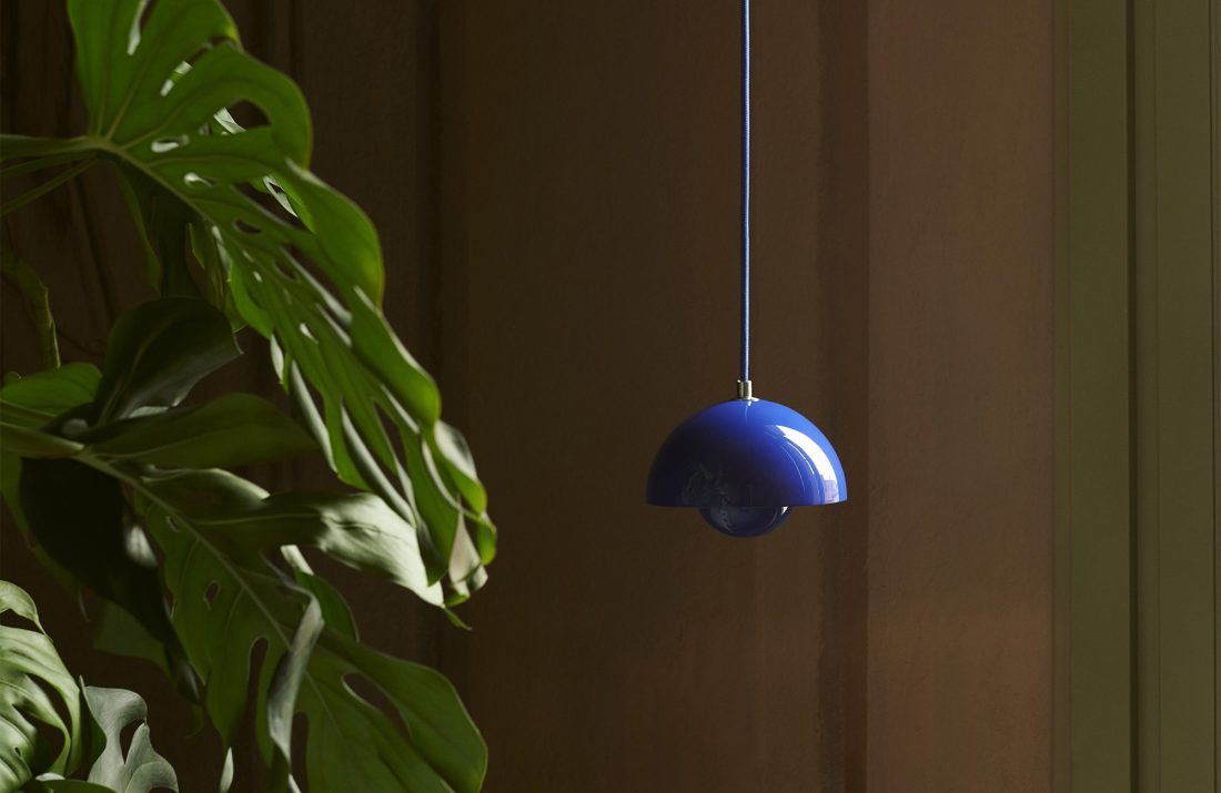 FLOWERPOT VP10, Cobalt Blue