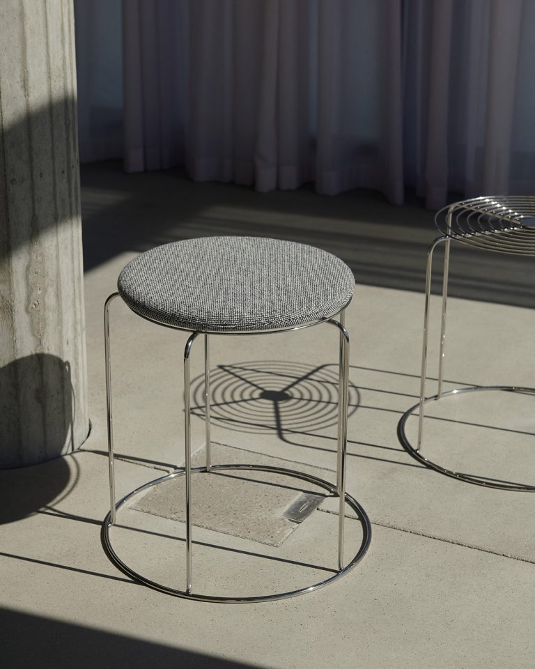 WIRE STOOL VP11, Seat Pad