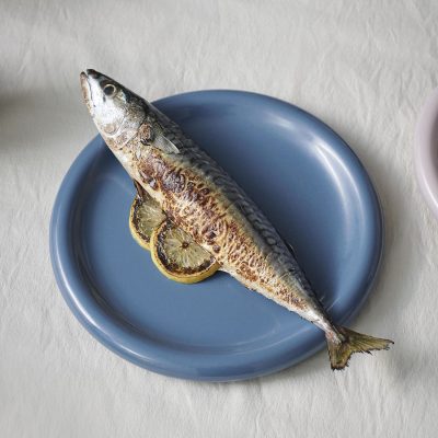 BARRO Plate Ø24 Set of 2, Dark Blue