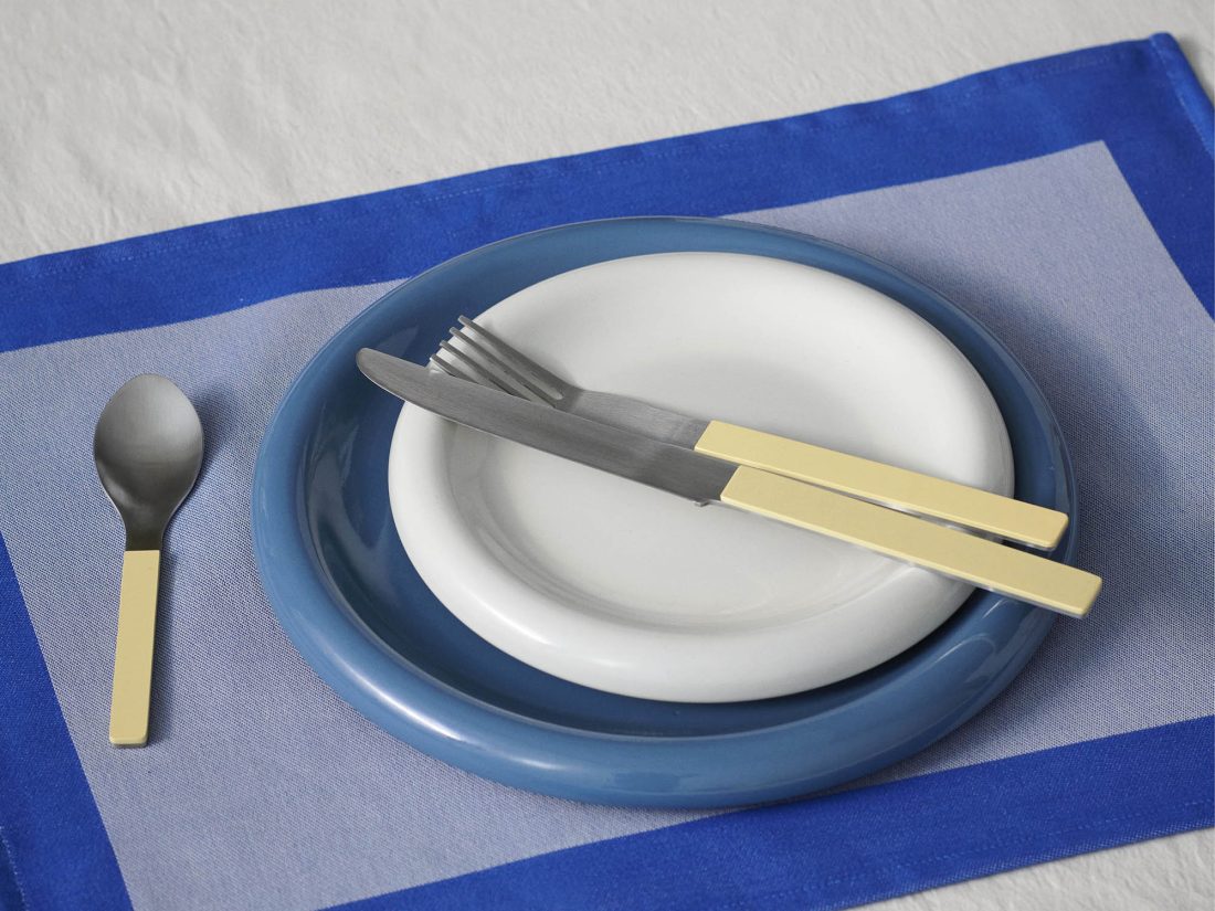 BARRO Plate Ø24 Set of 2, Dark Blue