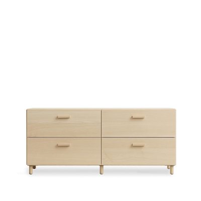 RELIEF Chest of Drawers Low, Legs