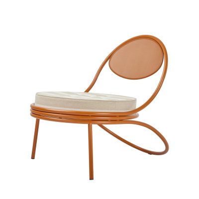 COPACABANA Lounge Chair, Orange