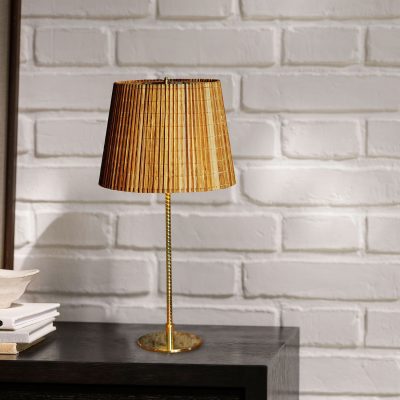 9205 Table Lamp, Bamboo