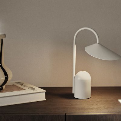 ARUM Portable Lamp, Cashmere