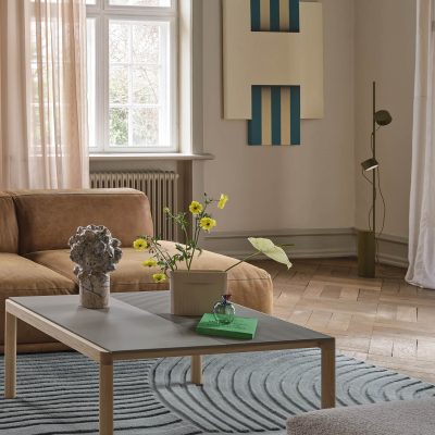 POST Floor Lamp, Brown Green