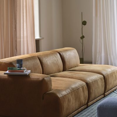 POST Floor Lamp, Brown Green