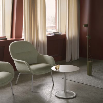 POST Floor Lamp, Brown Green