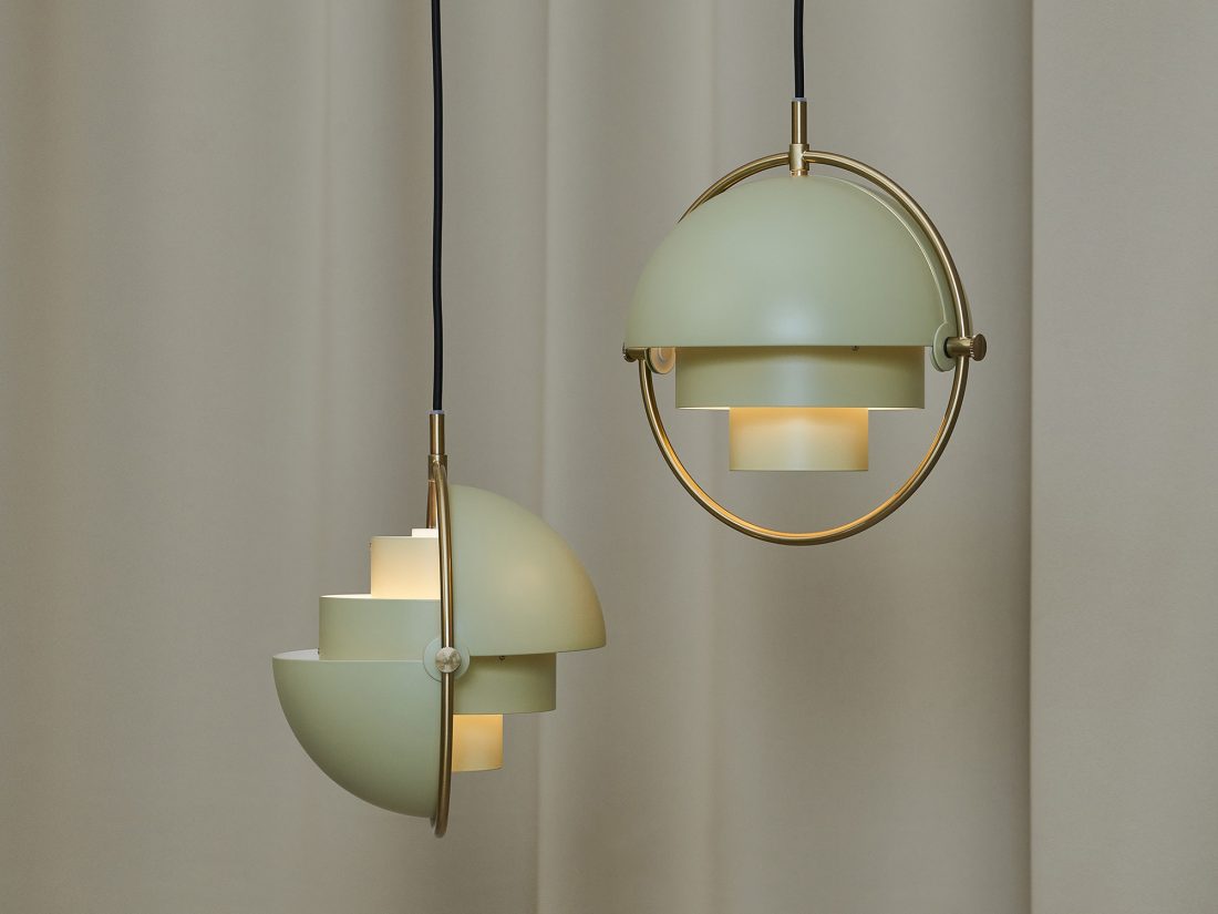 MULTI-LITE Pendant S, Desert Sage Brass