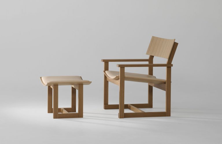 MAKURI Lounge Chair Upholstered