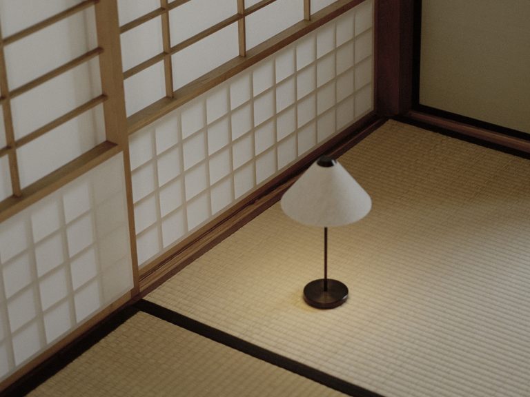 BROLLY Portable Lamp, Linen