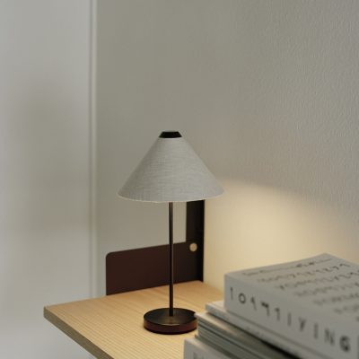 BROLLY Portable Lamp, Linen