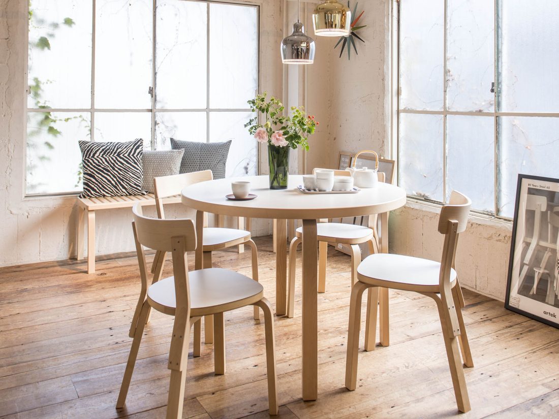 Aalto Table Round 90A
