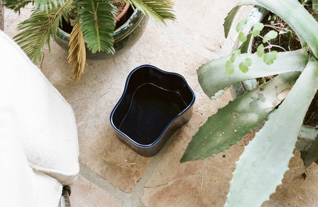 Riihitie Plant Pot B - S, Blue