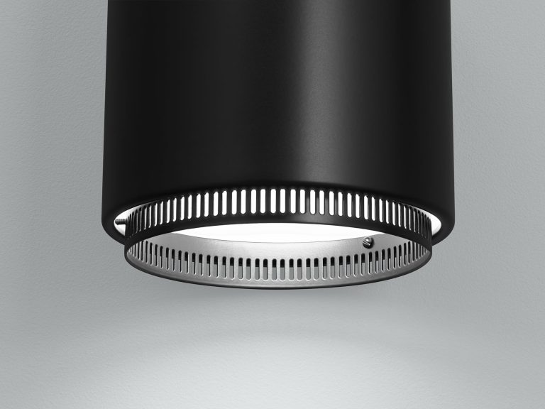 Pendant Light A110 "Hand Grenade", Black