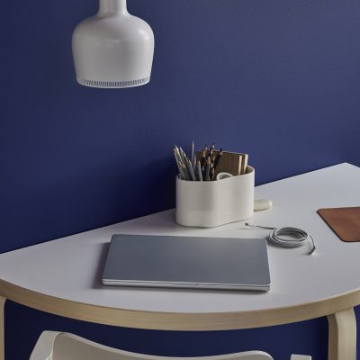 Aalto Table Half-Round 95