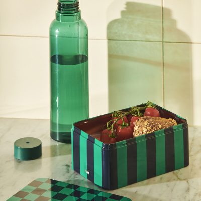 TIN Container S, Dark Blue & Green
