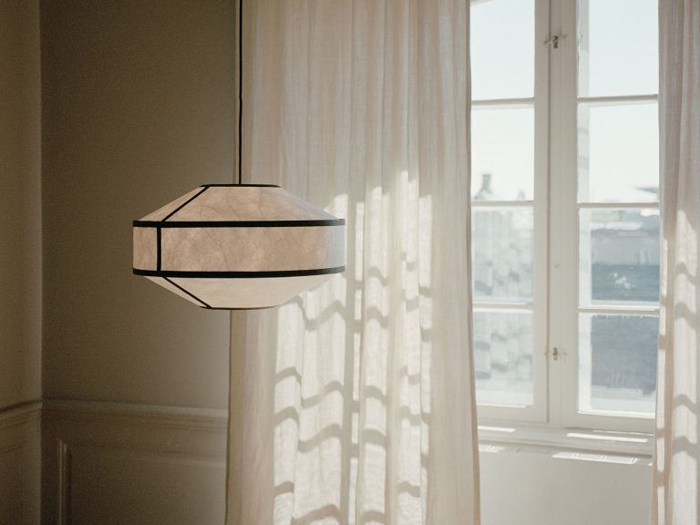 KITE Pendant ø55, White & Black