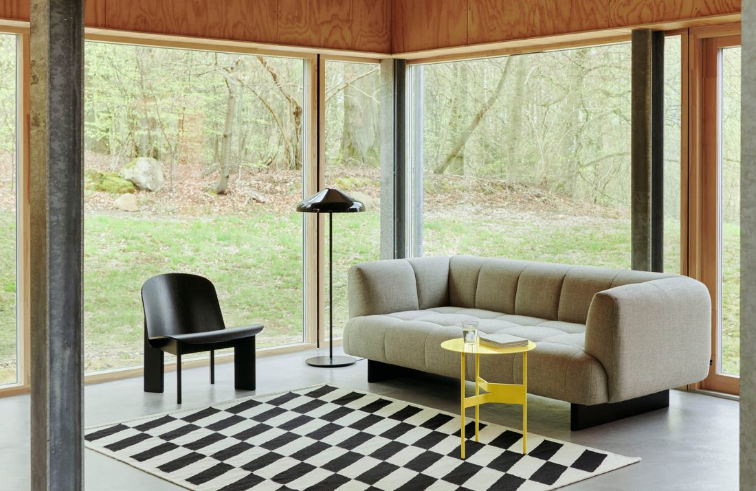SHIFT Kelim Rug, Black