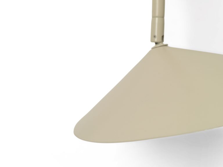 Arum Swivel Wall Lamp Tall, Cashmere