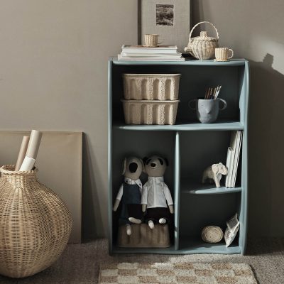 CHECK Wool Jute Runner, Off White/Natural