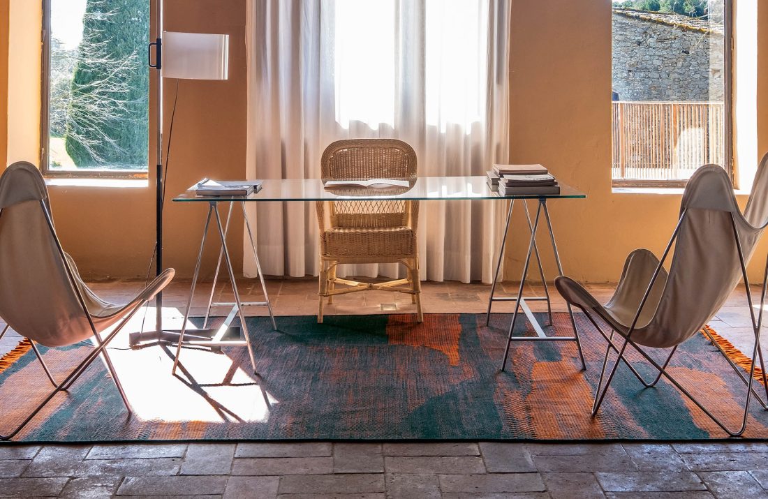 WABISABI Rug, Navy