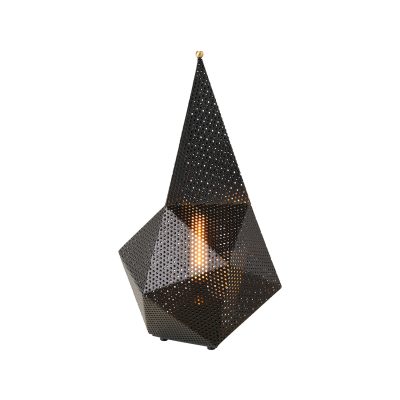 BAGDAD Portable Lamp, Soft Black