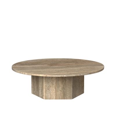 EPIC Coffee Table ø110, Traventine