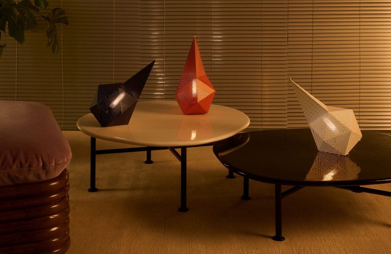 BAGDAD Portable Lamp, International Orange