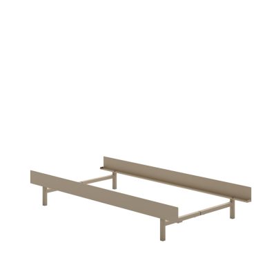 BED 90–180 cm Low, Sand