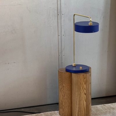 PETITE MACHINE Table, Royal Blue