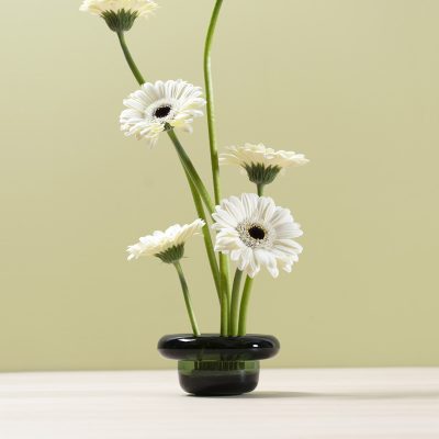 SIRKEL Tealight Holder, Deep Forest Green