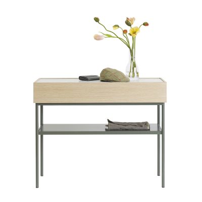 LUC Console 100, Oak/Green Khaki
