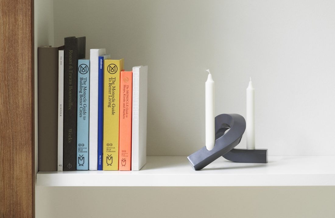 CROOKED Candlestick Two, Grey